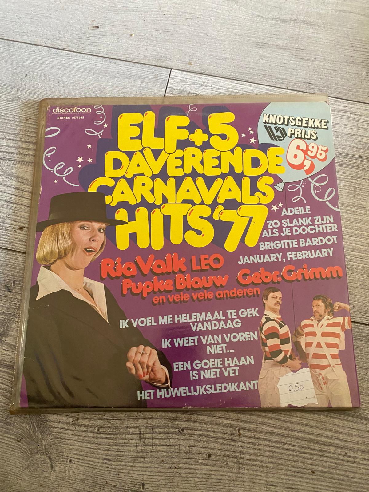 Elf + 5 Daverende Carnavals‑hits ’77 (Discofoon)
