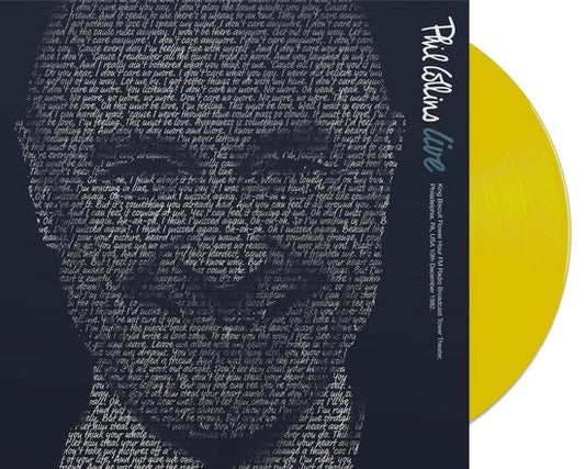 Phil Collins – Live (Geel Vinyl LP, 1990 – Special Edition)
