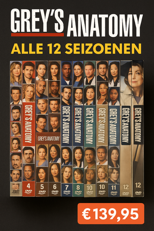 DVD Pakket "Greys Anatomy"