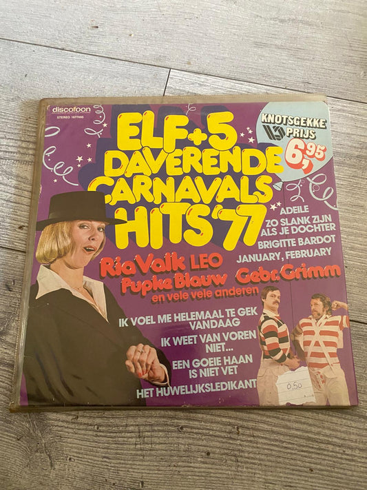 Elf + 5 Daverende Carnavals‑hits ’77 (Discofoon)