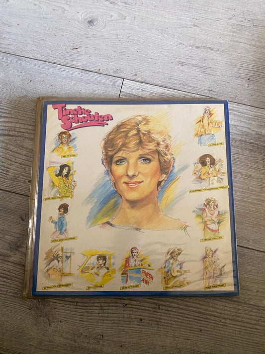 Tineke Schouten (illustratie-voorzijde cabaretplaat)