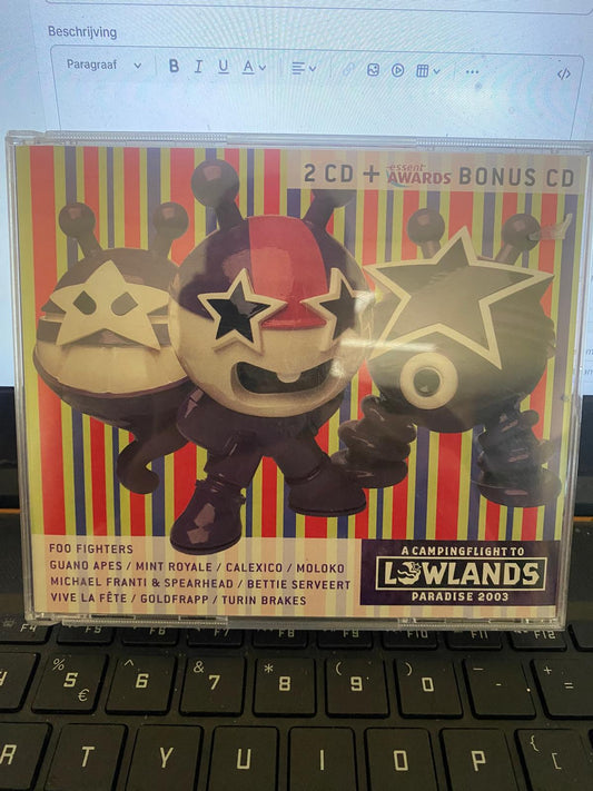 A Campingflight to Lowlands Paradise 2003 – 3-CD Compilatie
